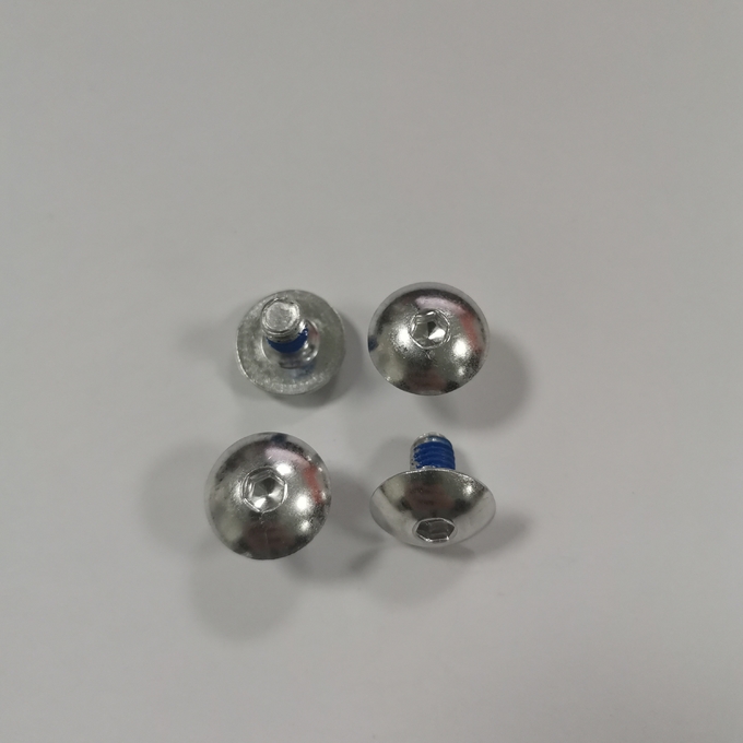 アルミニウム低下抵抗力があるねじ電気泳動アルミニウムNYLOKはアルミニウム装飾的な釘をねじで締める